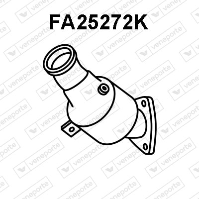 Catalizador Fiat Ducato Autobús · FA25272K