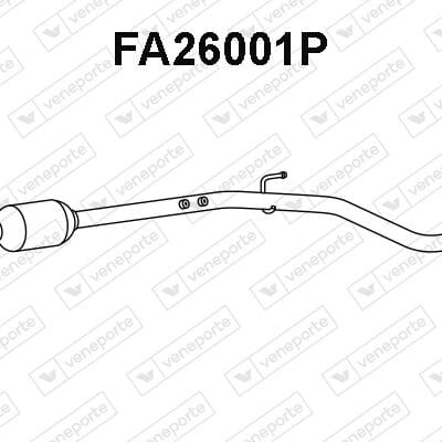 Catalizador Fiat Tipo Hatchback · FA26001P