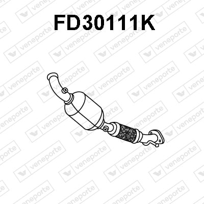 Catalizador Ford Kuga I · FD30111K