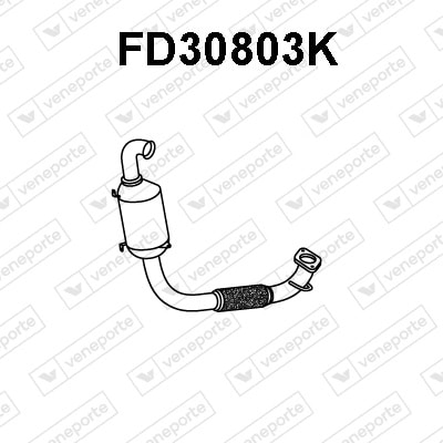 Catalizador Ford Fiesta V · FD30803K