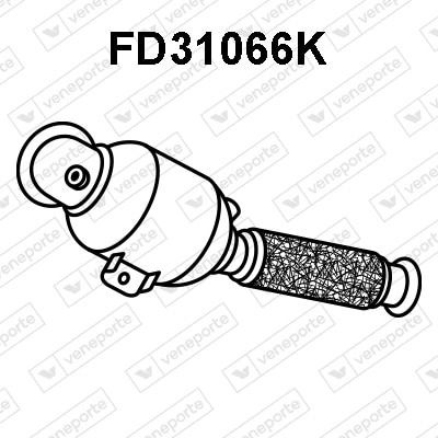 Catalizador Ford Puma · FD31066K