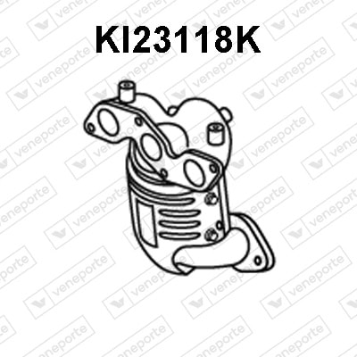 Catalizador Kia Picanto II · KI23118K