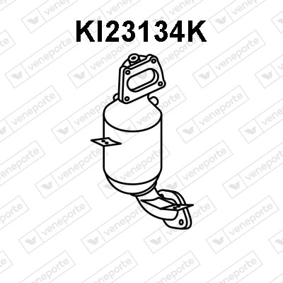 Catalizador Hyundai Kona · KI23134K