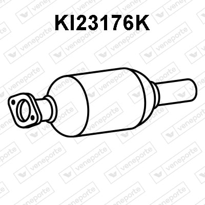 Catalizador Kia RIO III Sedán · KI23176K