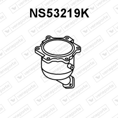 Catalizador Nissan Micra II · NS53219K