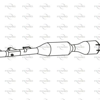 Catalizador Nissan Navara NP300 Pick-up · P8119DCAT