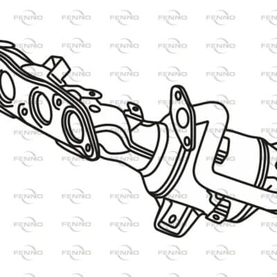 Catalizador Toyota C-hr VAN · P8152CAT