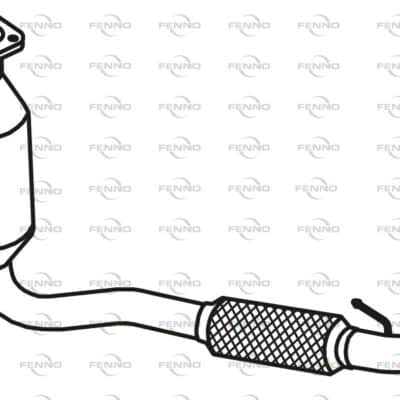Catalizador Ford Transit Autobús · P9281DCAT