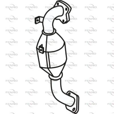 Catalizador Toyota Auris · P9529DCAT