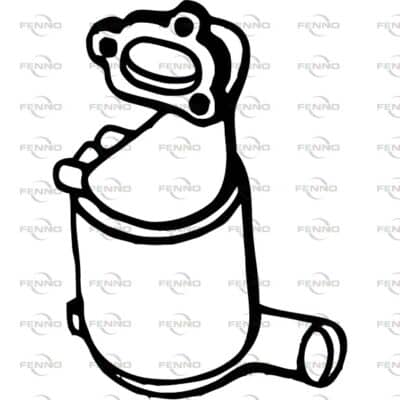 Catalizador Opel Corsa D · P9694DCAT