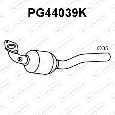 Catalizador Toyota Aygo · PG44039K