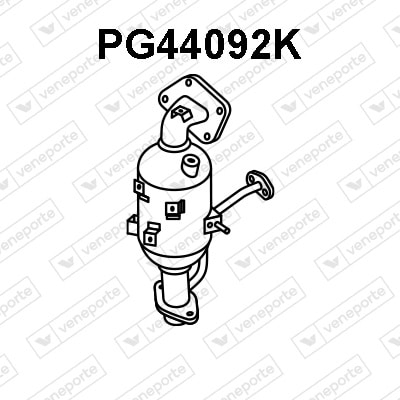 Catalizador Toyota Aygo · PG44092K