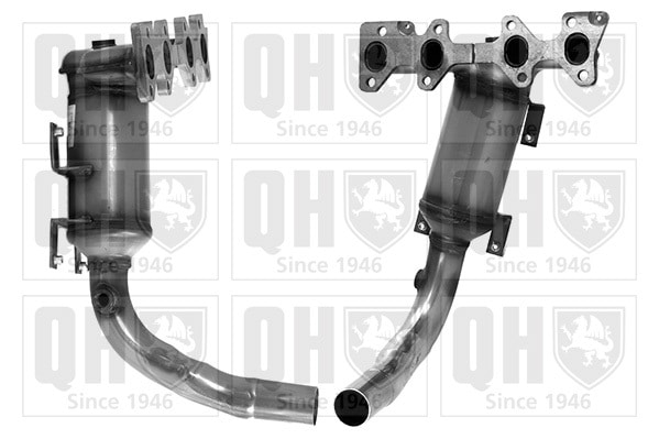 Catalizador Fiat 500 · QCAT91758H