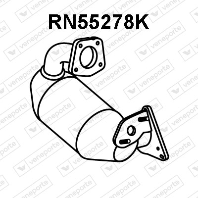 Catalizador Nissan Qashqai I · RN55278K