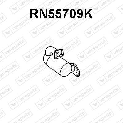 Catalizador Renault Megane III Coupé · RN55709K