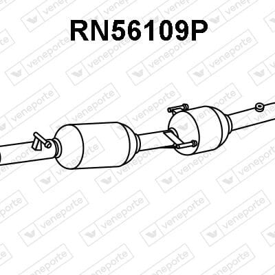 Catalizador Renault Master III Furgoneta · RN56109P