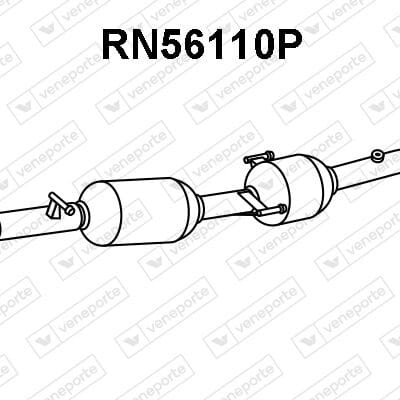 Catalizador Renault Master III Caja/chasis · RN56110P
