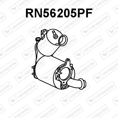 Catalizador Nissan Qashqai II · RN56205PF