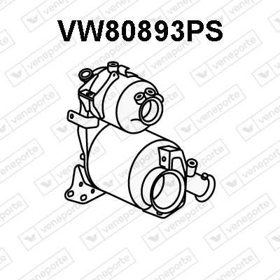 Catalizador VW Golf VII · VW80893PS