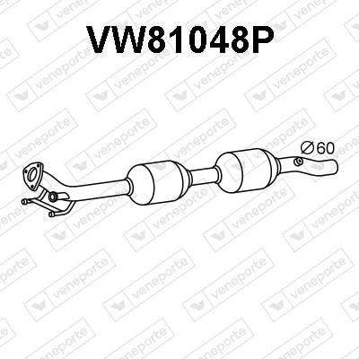 Catalizador VW Passat B7 · VW81048P