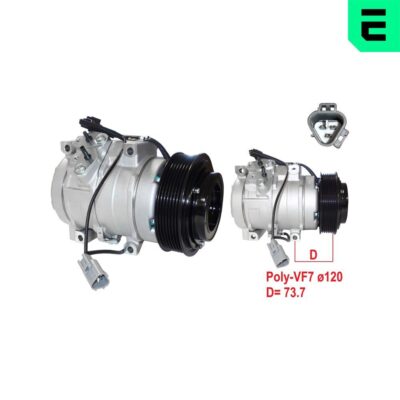 Compresor, Aire Acondicionado Toyota Land Cruiser Prado · 670337