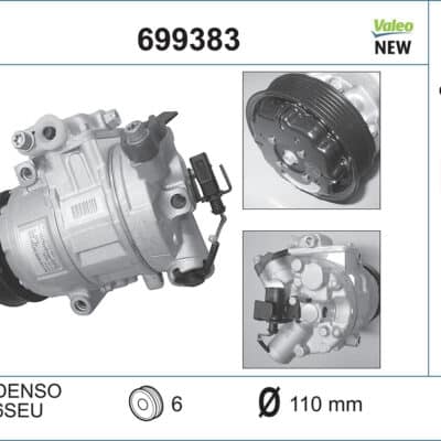 Compresor, Aire Acondicionado SEAT Cordoba · 699383