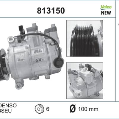 Compresor, Aire Acondicionado Audi Q5 Van · 813150
