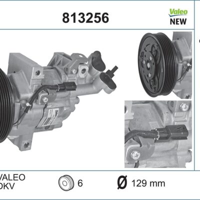Compresor, Aire Acondicionado Dacia Duster · 813256