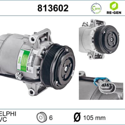 Compresor, Aire Acondicionado Opel Zafira / Zafira Family B · 813602