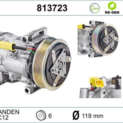 Compresor, Aire Acondicionado Peugeot 207 · 813723