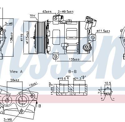 Compresor, Aire Acondicionado Renault Master III Caja/chasis · 890947