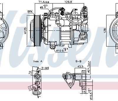 Compresor, Aire Acondicionado Renault Kadjar · 891043