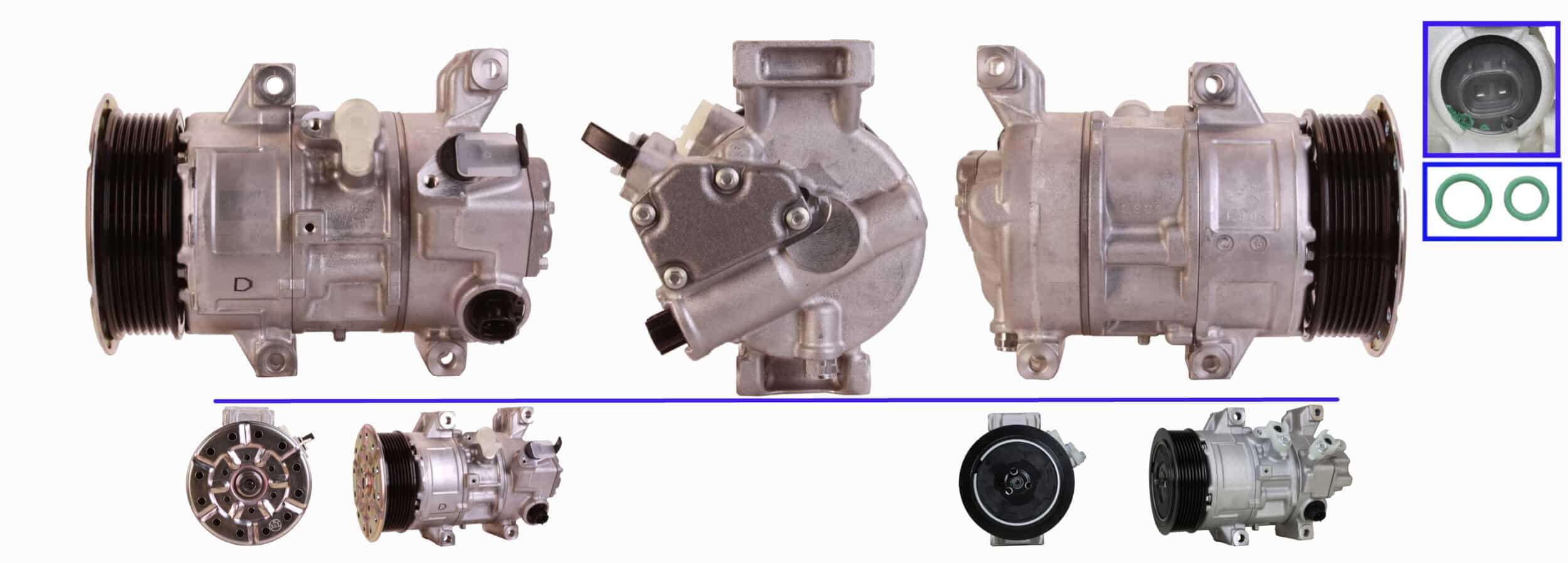 Compresor, Aire Acondicionado Toyota Avensis Sedán · AC00804