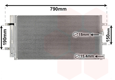 Condensador, Aire Acondicionado Audi A4 B8 · 03005352