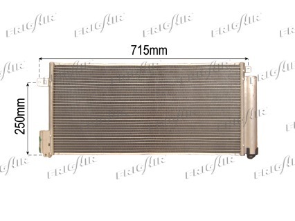 Condensador, Aire Acondicionado Fiat Bravo II · 0804.2062