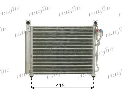 Condensador, Aire Acondicionado Kia Picanto I · 0833.3036