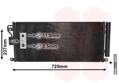 Condensador, Aire Acondicionado Opel Mokka / Mokka X · 37005638