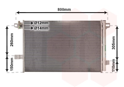 Condensador, Aire Acondicionado VW Transporter T6 / Caravelle T6 Autobús · 58015704