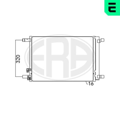 Condensador, Aire Acondicionado Skoda Superb III · 667094