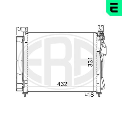 Condensador, Aire Acondicionado Kia Picanto I · 667119