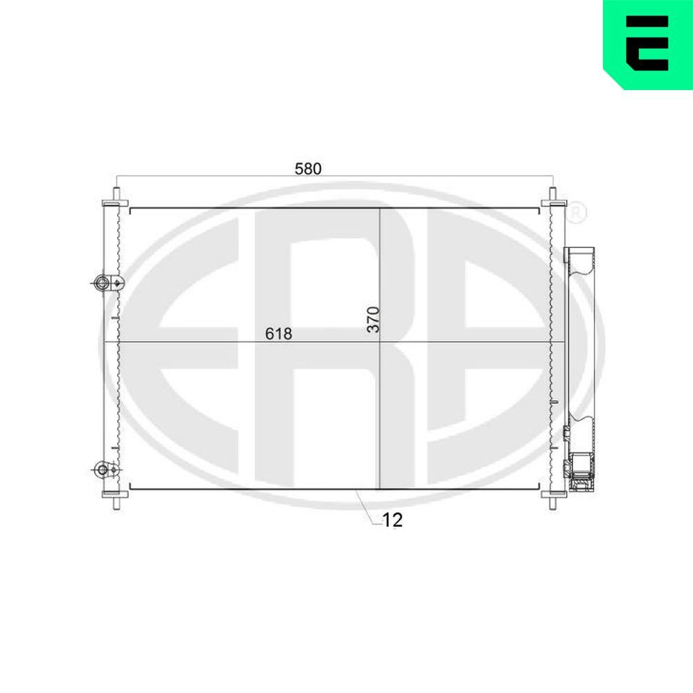 Condensador, Aire Acondicionado Toyota Auris Station Wagon · 667161