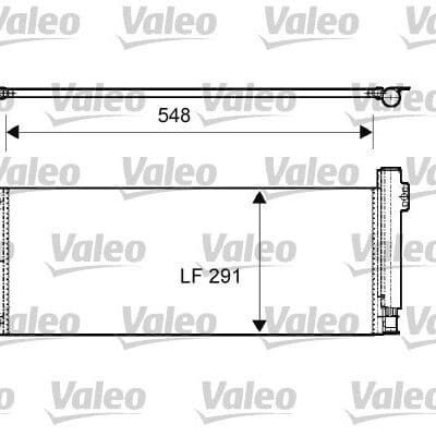 Condensador, Aire Acondicionado Peugeot Boxer Autobús · 814069