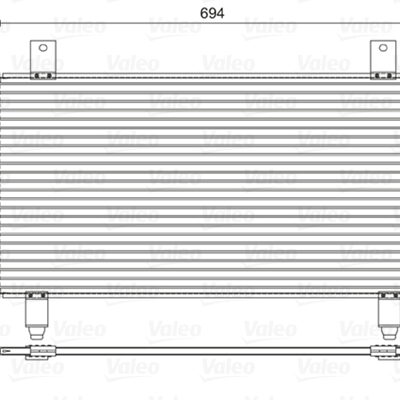 Condensador, Aire Acondicionado Mitsubishi Outlander III · 822599