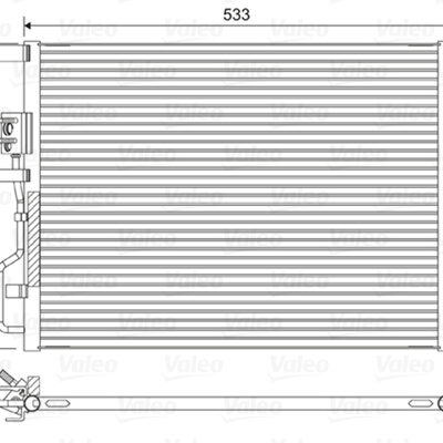 Condensador, Aire Acondicionado Kia Sportage IV · 822612