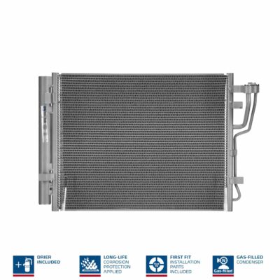 Condensador, Aire Acondicionado Hyundai i30 · 940007