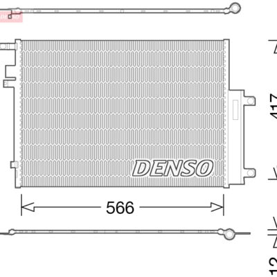 Condensador, Aire Acondicionado Jeep Renegade SUV · DCN06017
