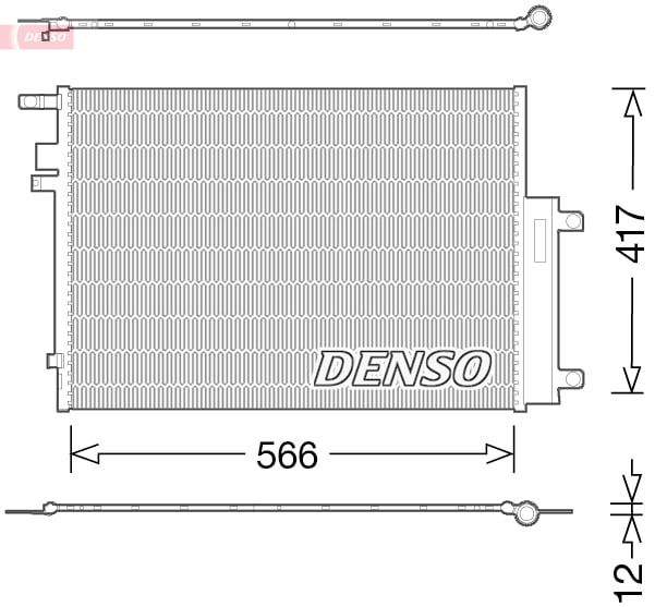 Condensador, Aire Acondicionado Jeep Renegade SUV · DCN06017