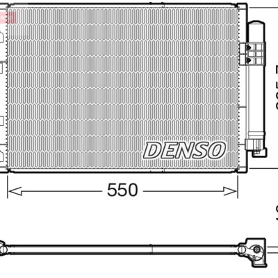 Condensador, Aire Acondicionado Ford Grand C-max Van · DCN10044
