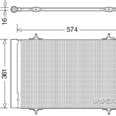 Condensador, Aire Acondicionado Peugeot 508 I · DCN21019