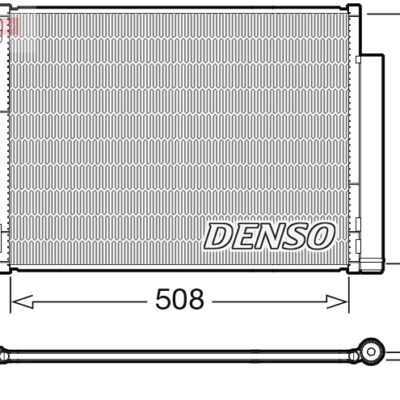 Condensador, Aire Acondicionado Dacia Logan II · DCN23052
